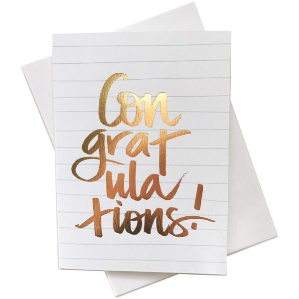 Congratulations Gift Card