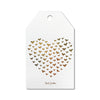 Golden Hearts Gift Tag